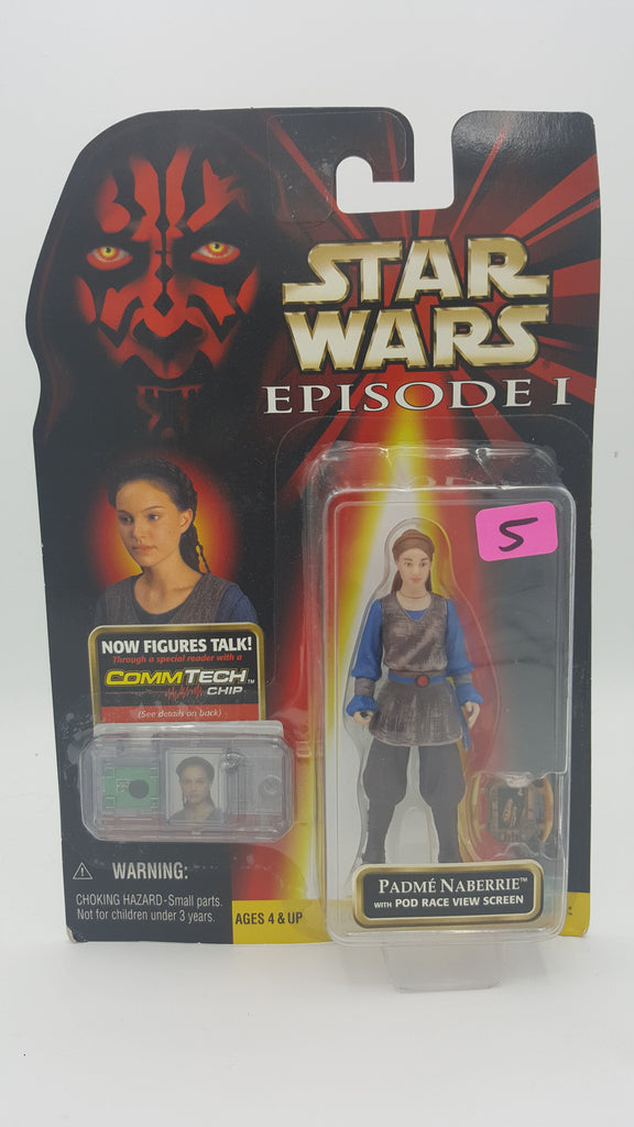 Hasbro Star Wars Episode I The Phantom Menace Padme Naberrie with Comm tech Chip