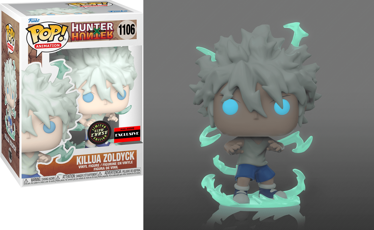 FUNKO POP ハンターハンター キルア 1106 CHASE funko pop キルア Glow FUNKO POP ハンターハンター キルア 1106 CHASE funko pop キルア Glow