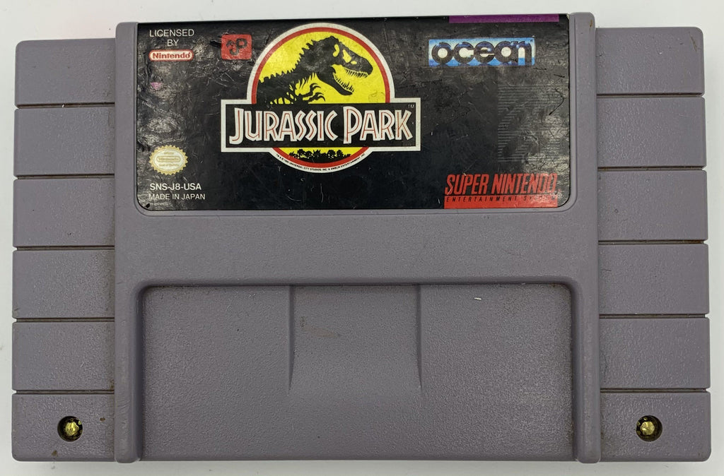 Jurassic Park for the Super Nintendo (SNES) (Loose Game)