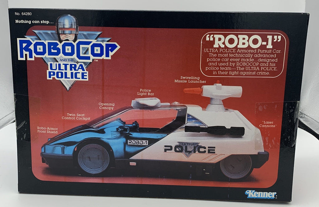 Kenner RoboCop Ultra Police Robo-1 Armed Pursuit Car Sealed Vehicle Vintage Action Figure Vehicle Kenner 
