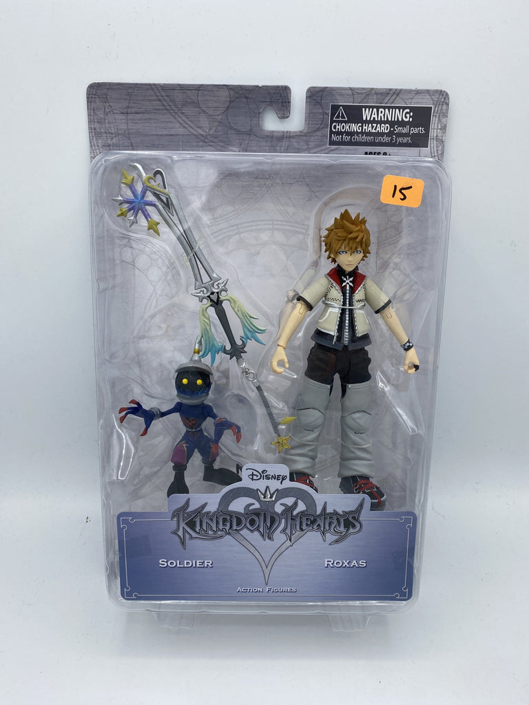 Kingdom Hearts Diamond Select Toys Soldier and Roxas Action Figures