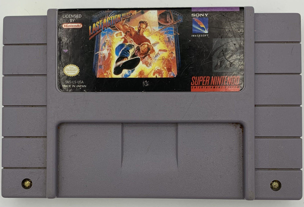 Last Action Hero for the Super Nintendo (SNES) (Loose Game)
