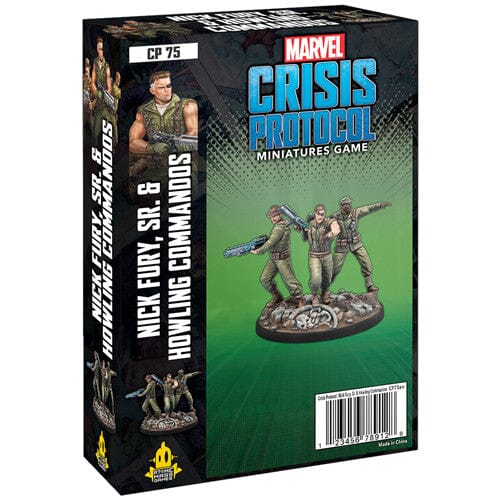 Marvel Crisis Protocol: Nick Fury, Sr. & Howling Commandos Asmodee 