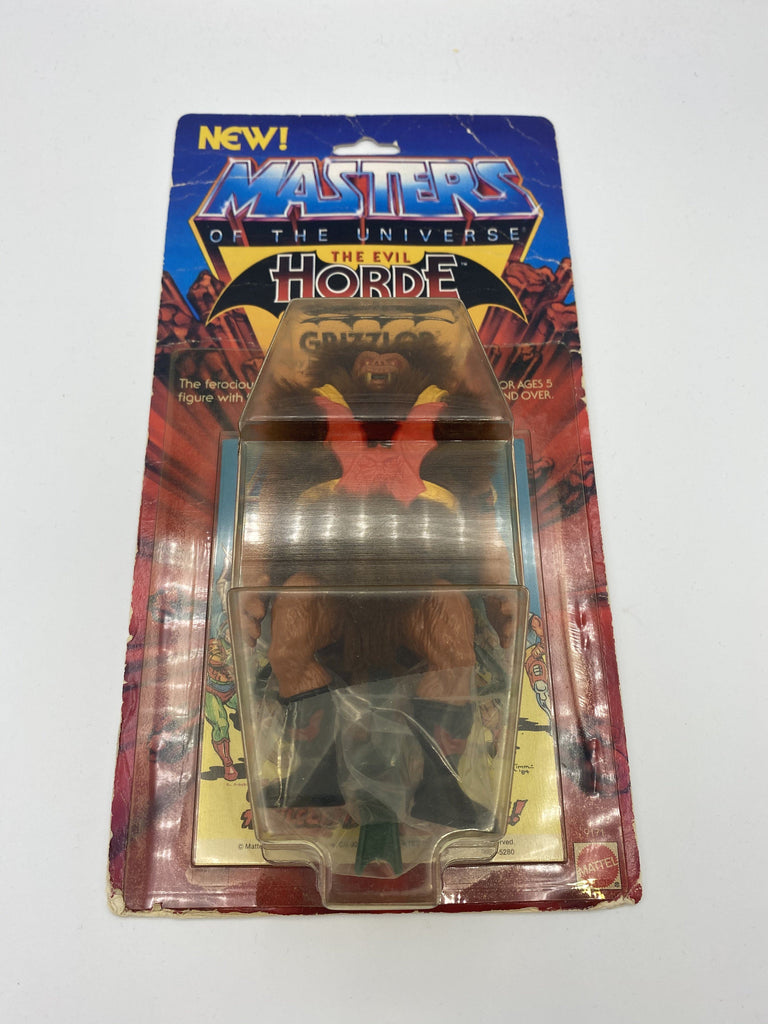 Masters of the Universe (MOTU) Grizzlor Vintage Action Figure w/ Protector Action Figure Mattel 