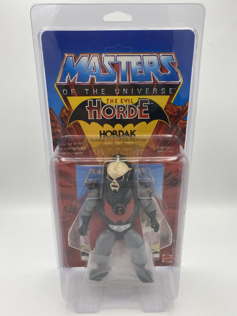 Masters of the Universe (MOTU) Hordak (Unpunched) Vintage Action Figure w/ Protector