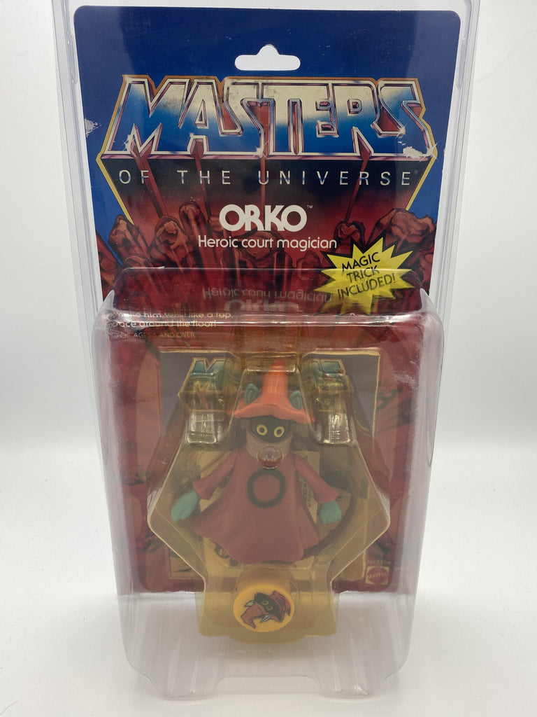Masters of the Universe (MOTU) Orko Vintage Action Figure w/ Protector