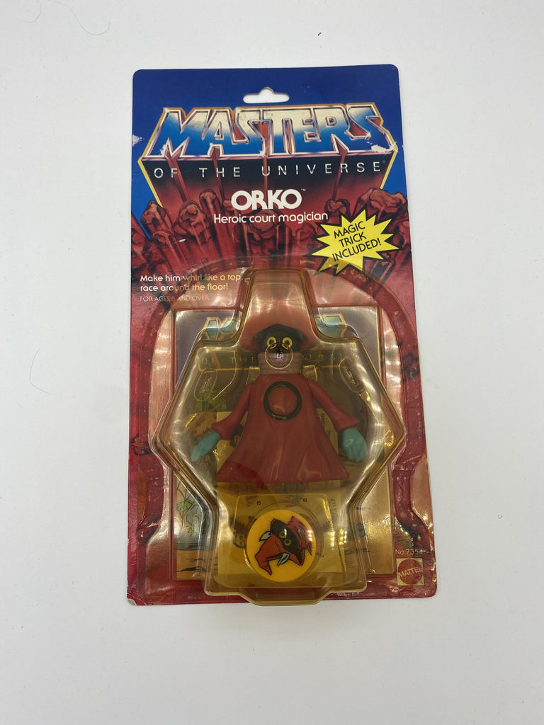 Masters of the Universe (MOTU) Orko Vintage Action Figure w/ Protector Action Figure Mattel 
