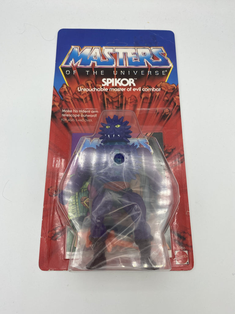 Masters of the Universe (MOTU) Spikor Vintage Action Figure w/ Protector Action Figure Mattel 