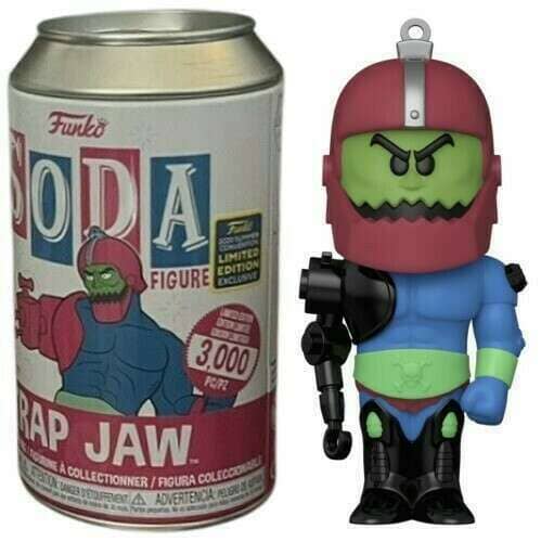 Masters of the Universe Trap Jaw Exclusive Funko Vinyl Soda (Opened Can)