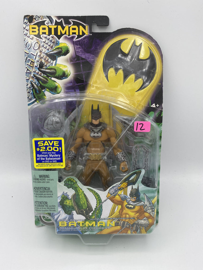 Mattel DC Batman Croc Armor Action Figure