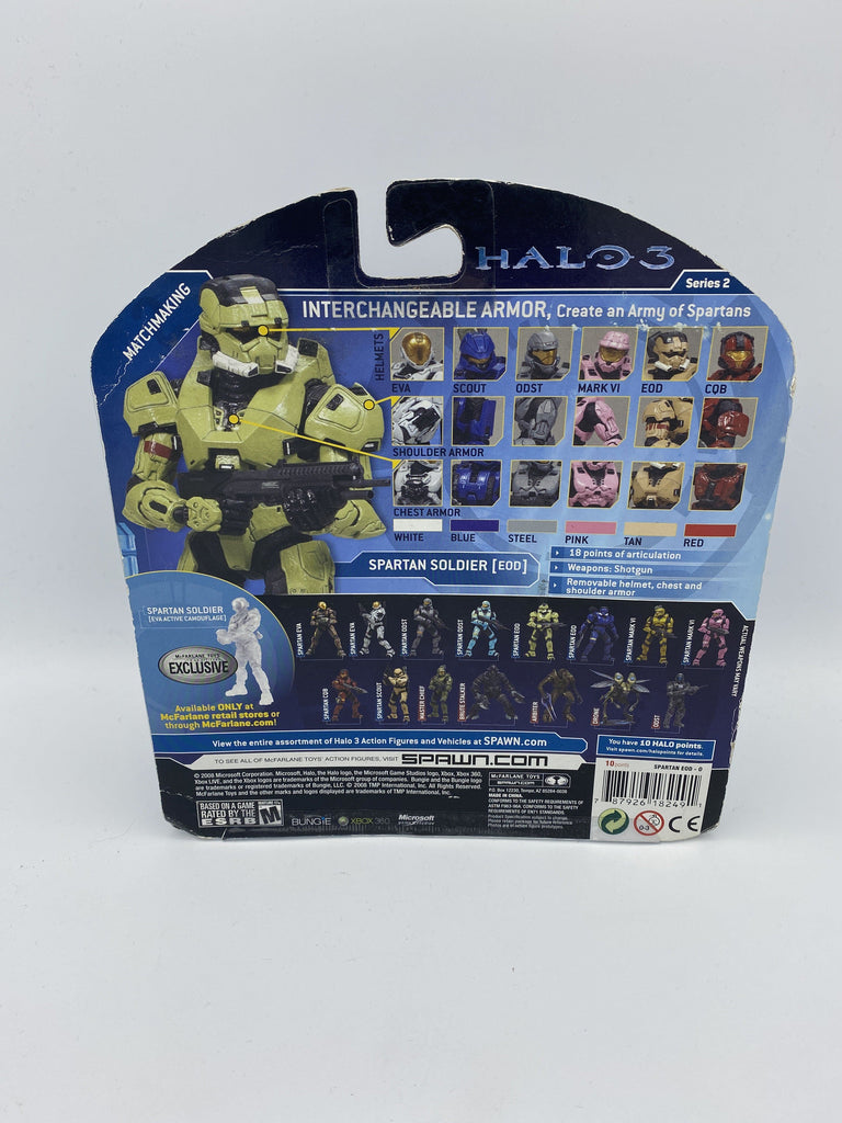 McFarlane Toys Halo 3 Spartan Soldier (EOD) Action Figure Mcfarlane 
