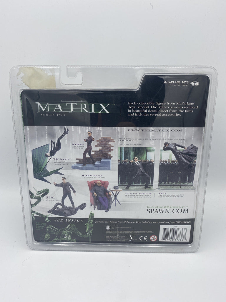McFarlane Toys The Matrix Series Two Neo Figure Mcfarlane 