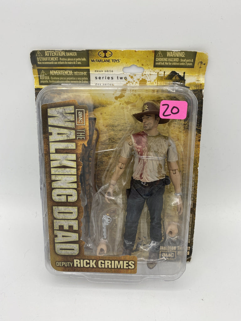 McFarlane Toys The Walking Dead Deputy Rick Grimes Series Two Action Figure