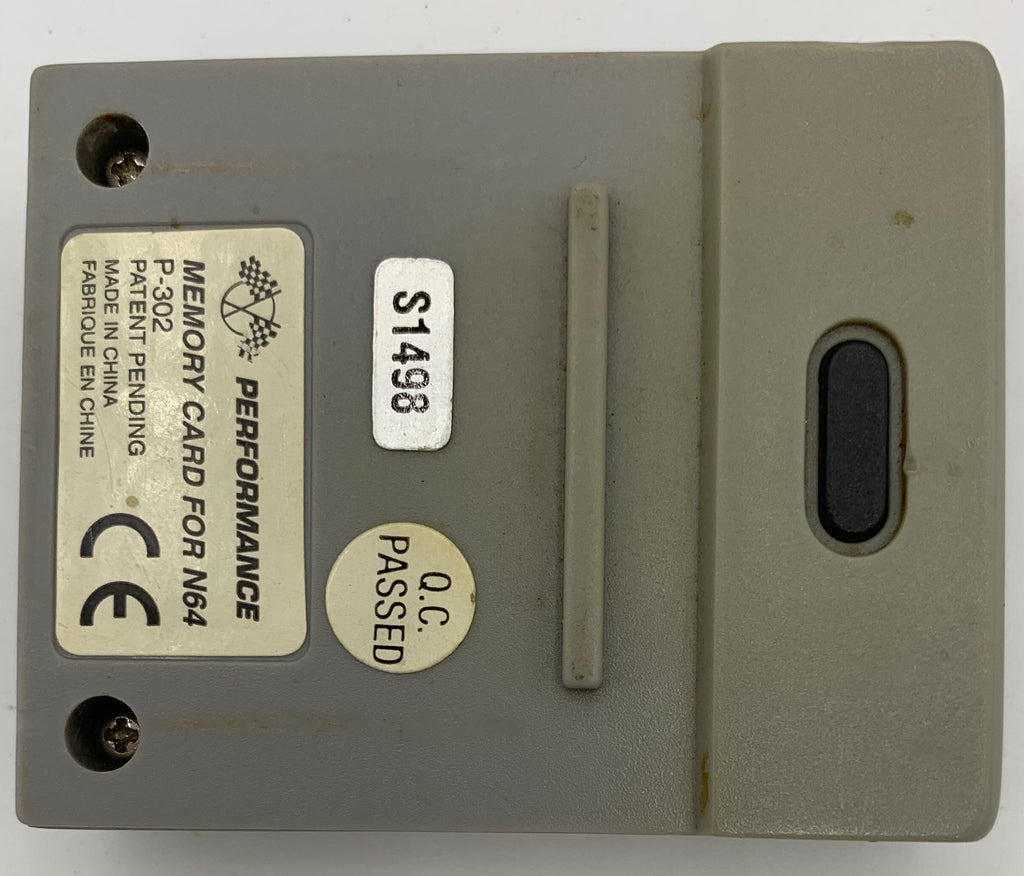 Memory Card for the Nintendo 64 (Nintendo 64) (Loose) Listing B Nintendo