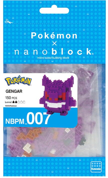 Nanoblock Pokemon Gengar (150 PCS)