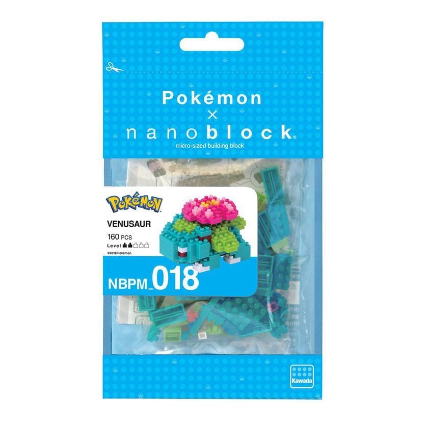 Nanoblock Pokemon Venusaur (160 PCS)