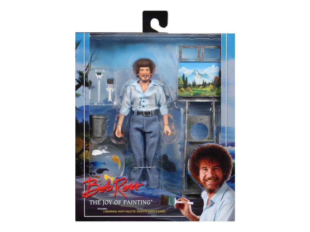 NECA Bob Ross 8-Inch Scale Clothed Action Figure