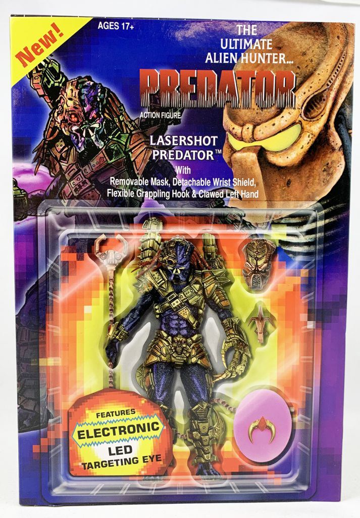 Figurine Neca Ultimate Lasershot Predator – Neuve Sous Blister