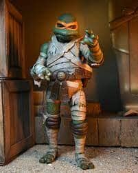 NECA Universal Monsters x Teenage Mutant Ninja Turtles Michelangelo as the Mummy Ultimate Action Figure Neca