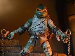 NECA Universal Monsters x Teenage Mutant Ninja Turtles Michelangelo as the Mummy Ultimate Action Figure Neca