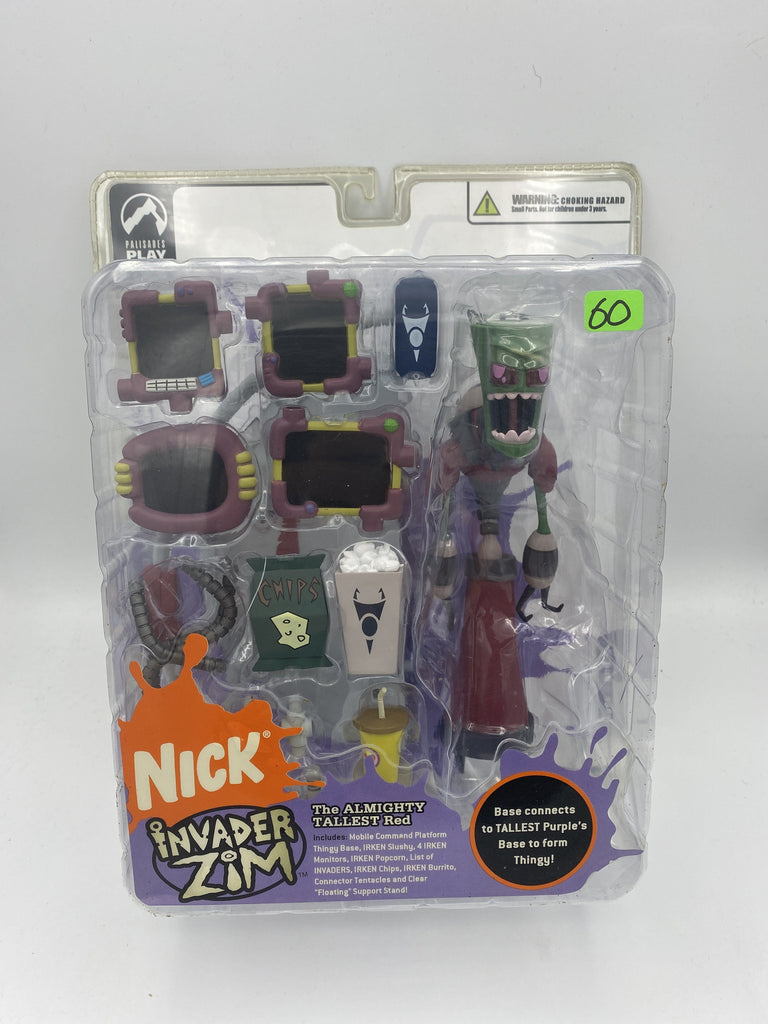 Palisades Toys Invader Zim The Almighty Tallest Red (Mobile Command Platform) Exclusive Figure