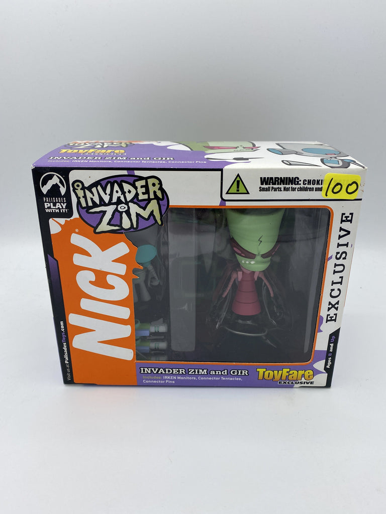 Palisades Toys Nickelodeon Invader Zim and Gir (Irken Monitors) ToyFare Exclusive Figure