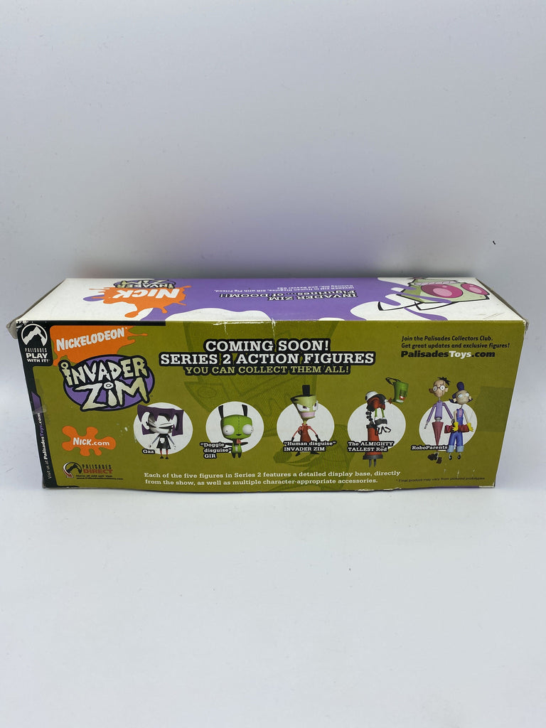 Palisades Toys Nickelodeon Invader Zim Figurines of Doom Pack (Zim, Gir, Baloney Dib, Beaver Gaz) Palisades Toys