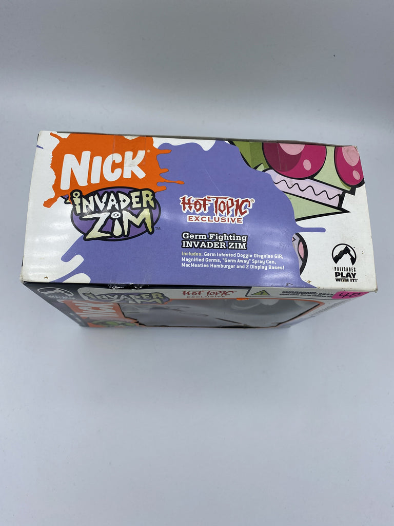 Palisades Toys Nickelodeon Invader Zim Germ Fighting Invader Zim and Gir Exclusive Figure Palisades Toys