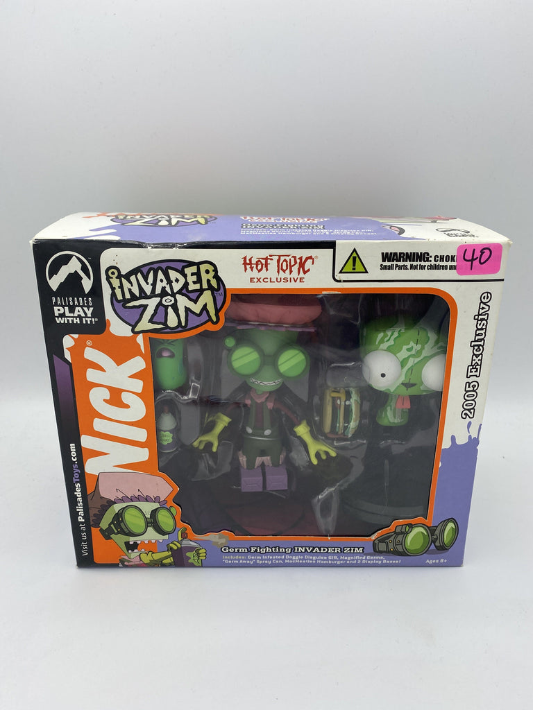 Palisades Toys Nickelodeon Invader Zim Germ Fighting Invader Zim and Gir Exclusive Figure