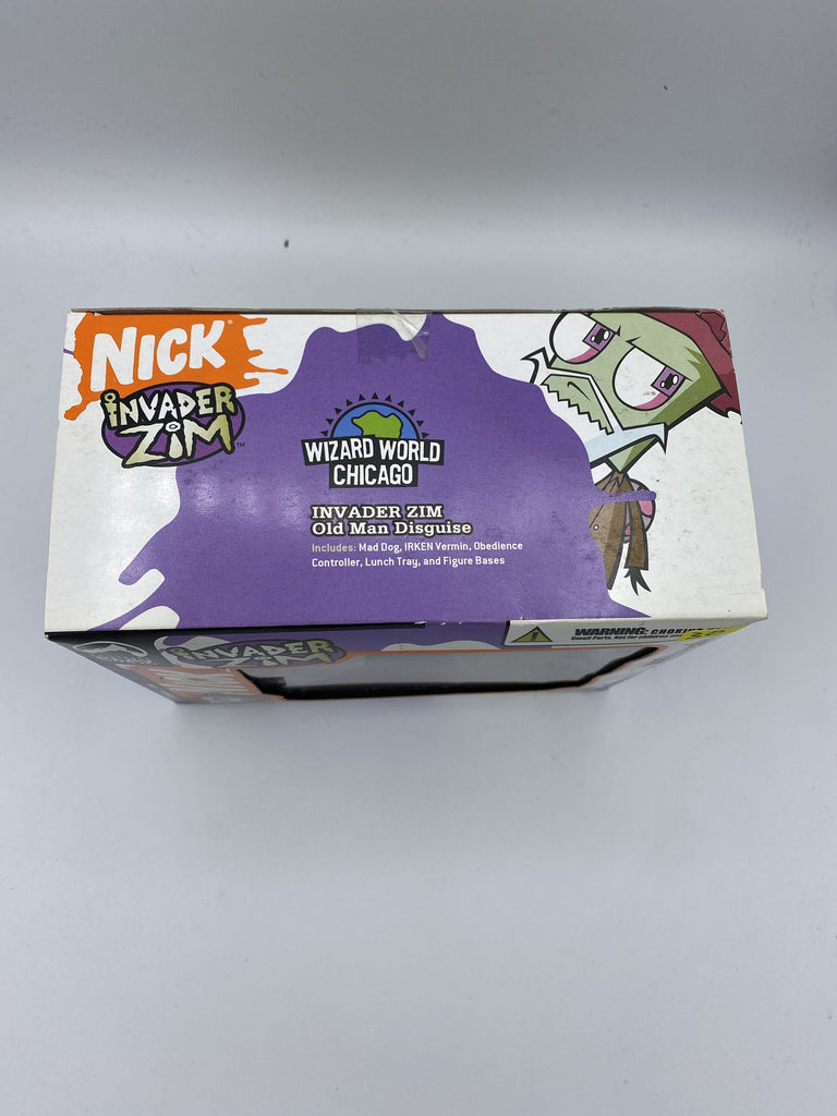 Palisades Toys Nickelodeon Invader Zim Old Man Disguise Wizard World Chicago Exclusive Figure Palisades Toys