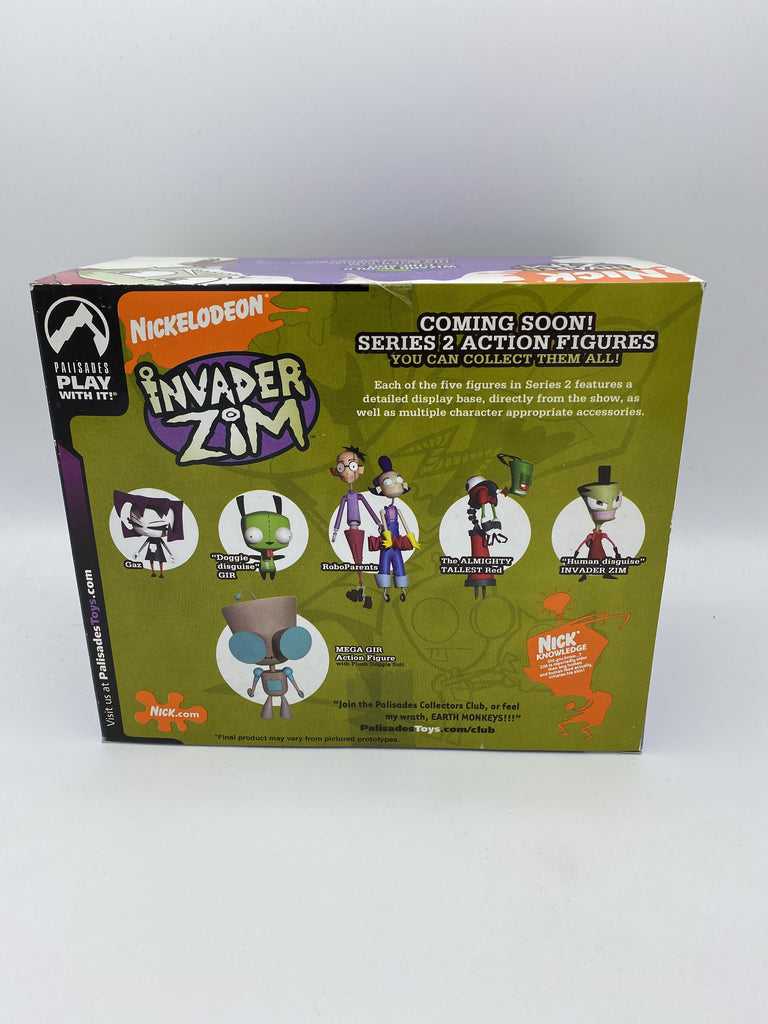 Palisades Toys Nickelodeon Invader Zim Old Man Disguise Wizard World Chicago Exclusive Figure Palisades Toys