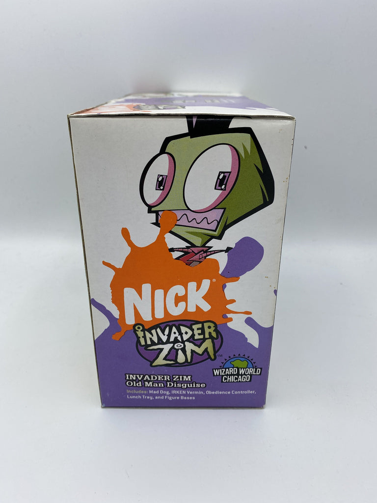 Palisades Toys Nickelodeon Invader Zim Old Man Disguise Wizard World Chicago Exclusive Figure Palisades Toys