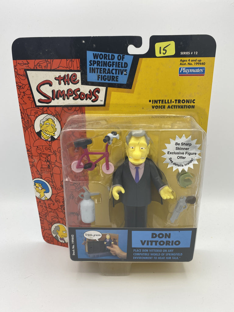 Playmates The Simpsons Don Vittorio Series #12 Action Figure