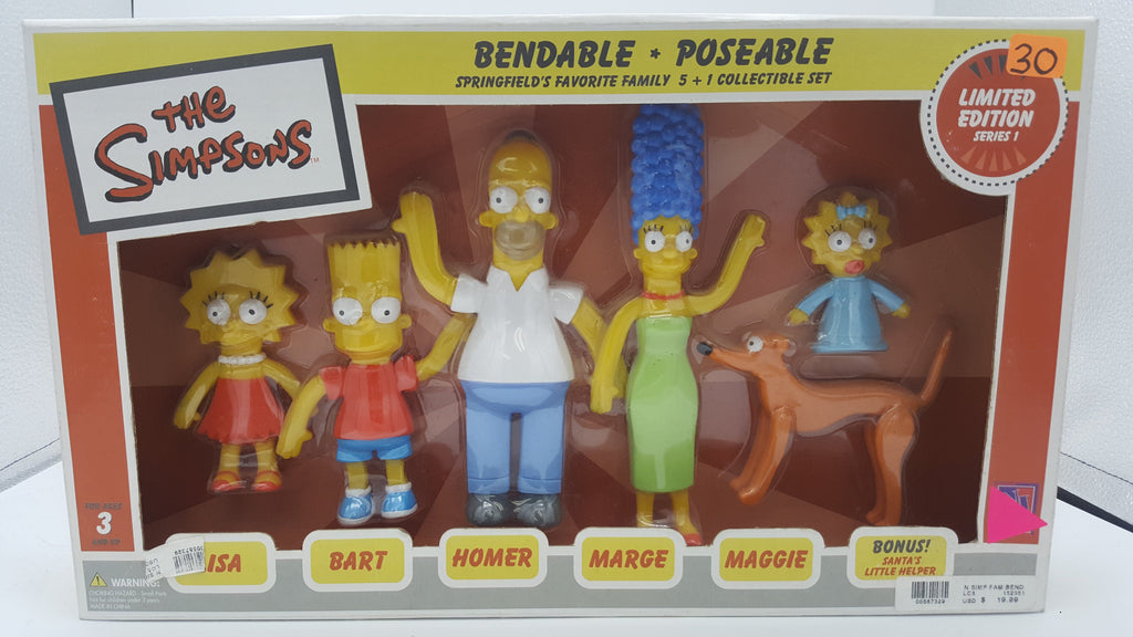 Playmates The Simpsons Family Limited Edition Series #1