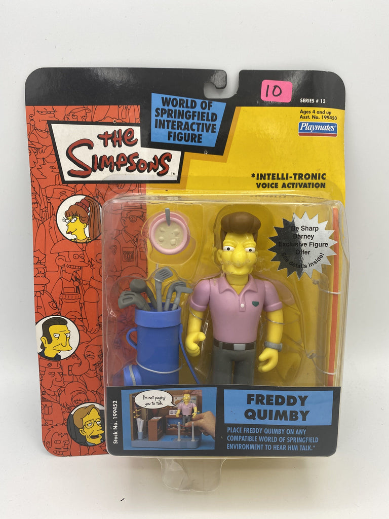 Playmates The Simpsons Freddy Quimby Series #13 Action Figure