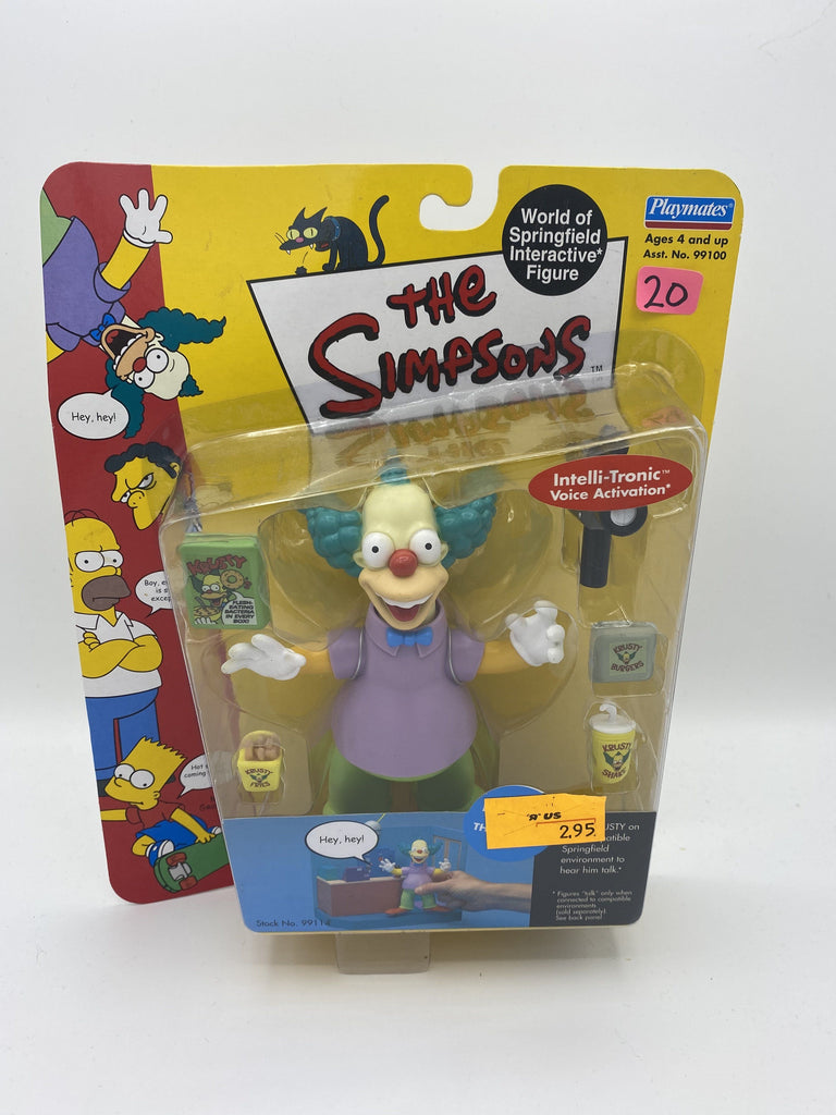Playmates The Simpsons Krusty Series #1 Action Figure