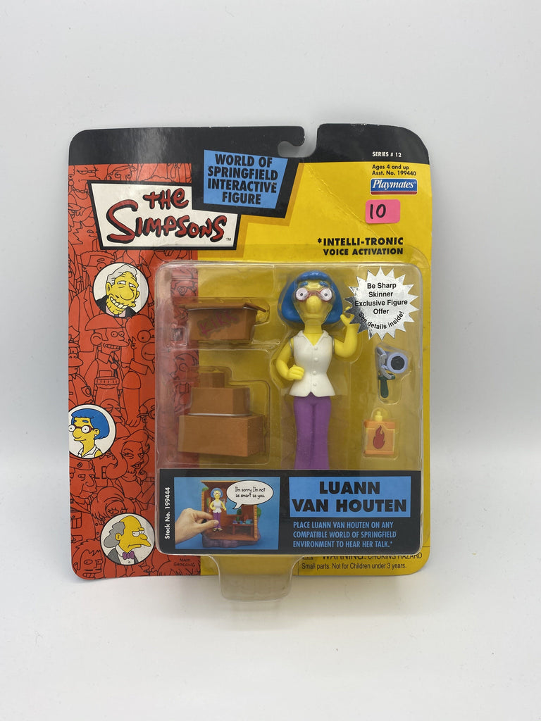 Playmates The Simpsons LuAnn Van Houten Series #12 Action Figure