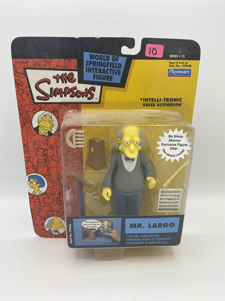 Playmates The Simpsons Mr Largo Series #12 Action Figure