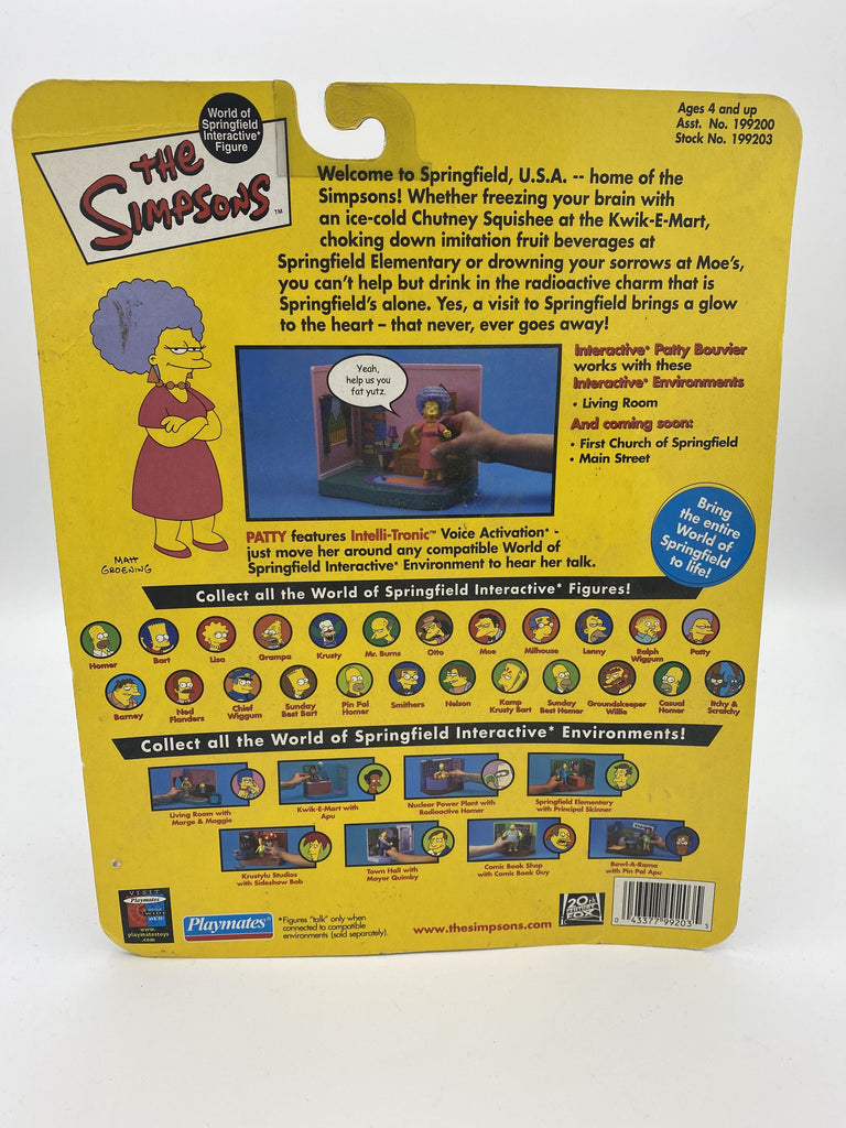 Playmates The Simpsons Patty Bouvier Series #4 Action Figure Neca 