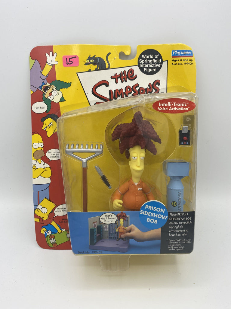 Playmates The Simpsons Prison Sideshow Bob Series #9 Action Figure