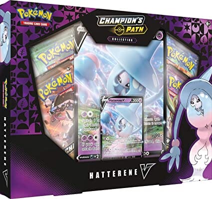 Pokemon TCG Champion's Path Hatterene V Collection