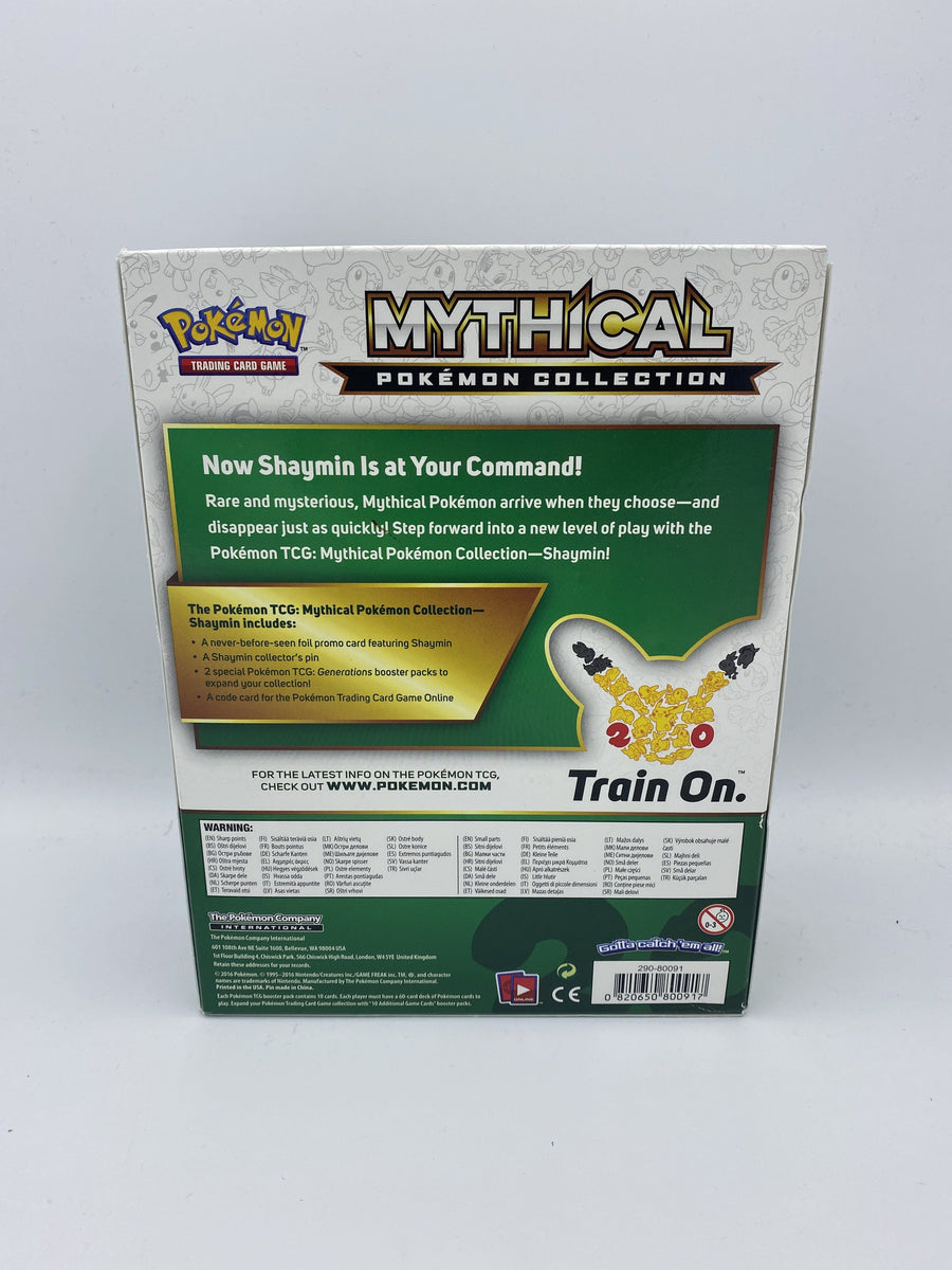 Pokemon TCG Mythical Pokemon Collection Shaymin Box Set