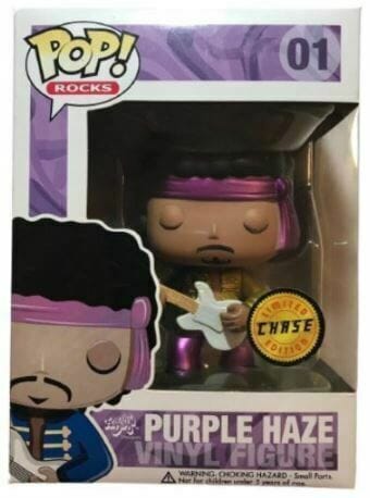 Purple Haze (Jimi Hendrix) Metallic Chase Funko Pop! Rocks #01