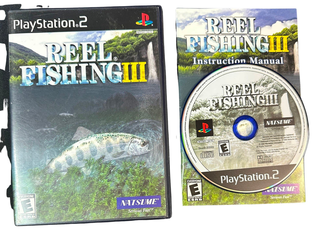 Reel Fishing III for the PlayStation 2 (PS2) Game (Complete in Box) Sony 