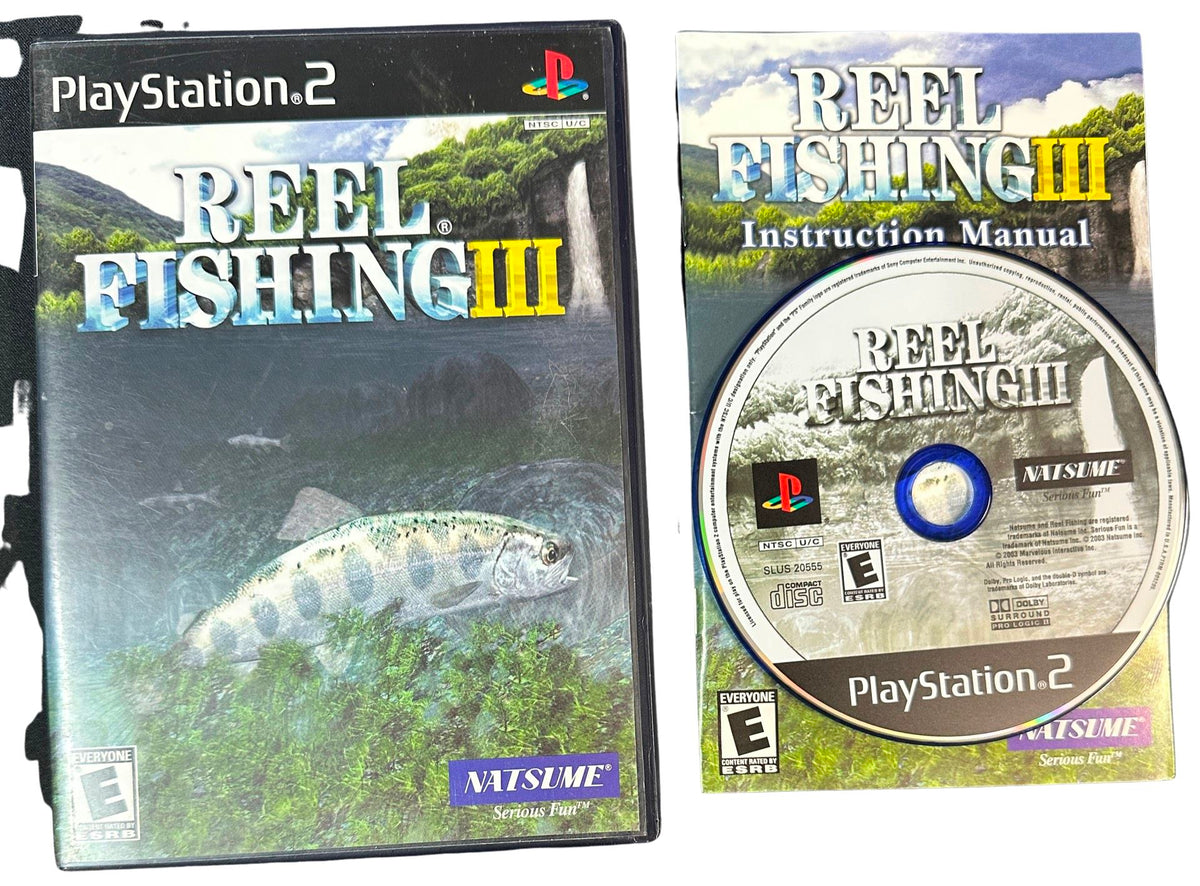 Reel Fishing III for the PlayStation 2 (PS2) Game (Complete in Box