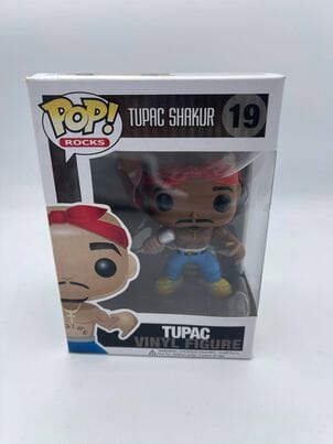 Rocks Tupac Shakur Funko Pop! #19 (Light Box Damage)