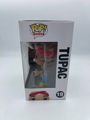 Rocks Tupac Shakur Funko Pop! #19 (Light Box Damage) Funko