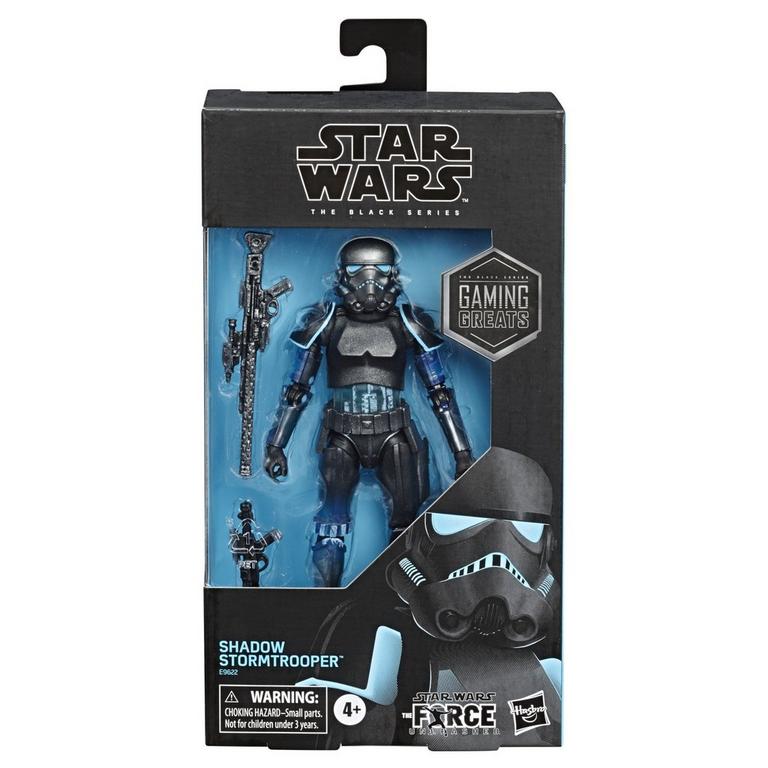 Star Wars The Force Unleashed Shadow Stormtrooper Black Series 6 Inch Exclusive Action Figure