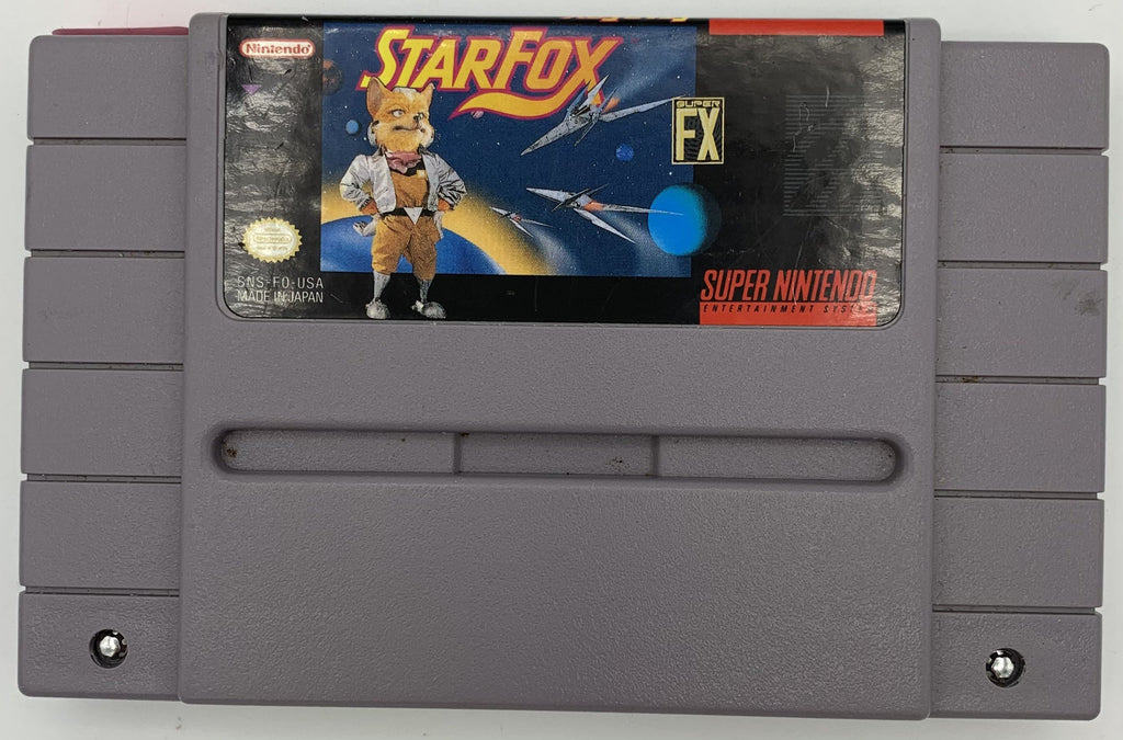 Starfox for the Super Nintendo (SNES) (Loose Game)