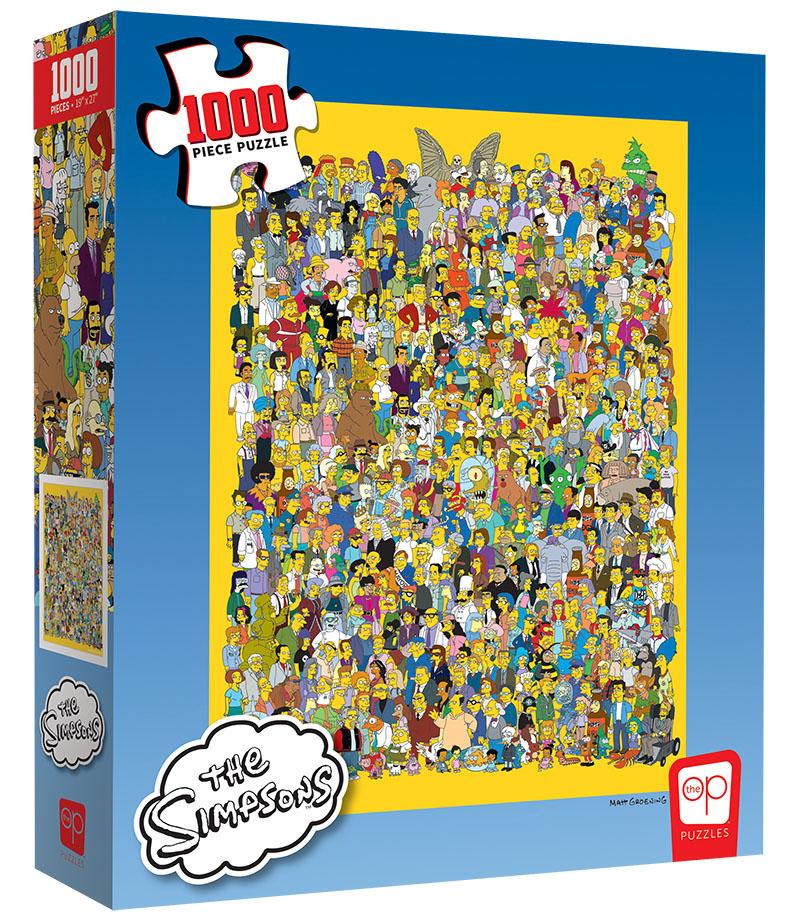 The Simpsons Cast of Thousand Puzzle